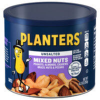 Planters Mixed Nuts Unsalted, 10.3 Ounce