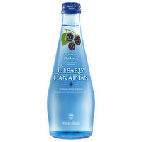 Clearly Canadian Sparkling Water Beverage, Mountain Blackberry, 11 Ounce