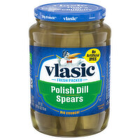 Vlasic Pickles, Polish Dill Spears, 24 Ounce