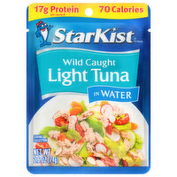 StarKist Chunk Light Tuna in Water, Pouch, 2.6 Ounce
