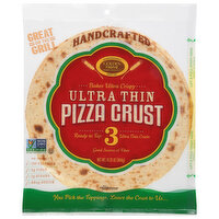 Golden Home Pizza Crust, Ultra Thin, 3 Each