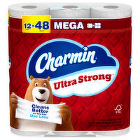 Charmin Ultra Strong Mega Bath Tissue Roll, 12 Each