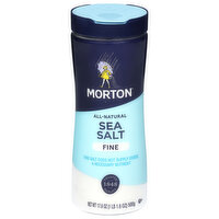 Morton Sea Salt, Fine, 17.6 Ounce
