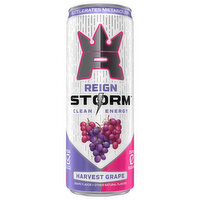 Reign Storm Clean Energy Harvest Grape, 12 Ounce