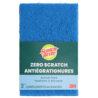 Scotch-Brite Scotch-Brite Non-Scratch Scour Pads, 3 Each
