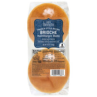 Heinen's Brioche Hamburger Buns, 4 Each