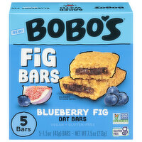 Bobo's Fig Bars Blueberry Fig, 5 Each