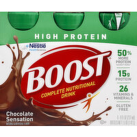 Boost High Protein Chocolate, 6 Each