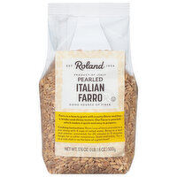 Roland Foods Farro, Semipearled, 17.6 Ounce