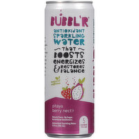 BUBBL'R Antioxidant Sparkling Water, pitaya berry nect'r, 12 Ounce