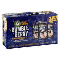 Fat Head's Brewery Beer, Bumble Berry, Honey Blueberry Ale, 15 Each