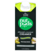 Nutpods Almond + Coconut Coffee Creamer Pistachio, 11.2 Ounce