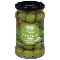 Divina Pitted Castelvetrano Olives, 10.6 Ounce