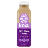 Koia Cold Brew Coffee Protein Drink, 12 Ounce