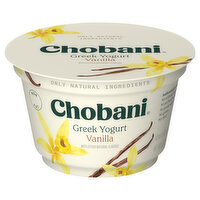 Chobani Vanilla Non-Fat Greek Yogurt, 5.3 Ounce