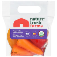Organic Mini Sweet Peppers, 8 Ounce