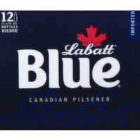 Labatt Blue Bottles, 12 Each