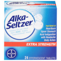 Alka Seltzer Antacid Extra Strength, 24 Each