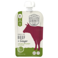 Serenity Kids Pouch Beef Ginger, 3.5 Ounce