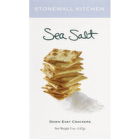 Stonewall Kitchen Down East Kitchen Crackers, Sea Salt, 5 Ounce