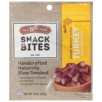 Old Wisconsin Snack Bites Honey Brown Sugar Turkey, 8 Ounce
