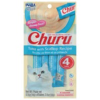 Inaba Churu Cat Treat Tuna & Scallop, 4 Each