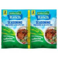 Hidden Valley Original Ranch Salad Dressing & Seasoning Mix, Gluten Free, 2 Each