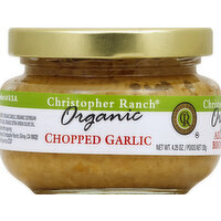 Christopher Ranch Organic Chopped Garlic, 4.25 Ounce
