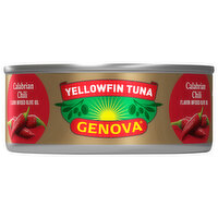 Genova Calabrian Chili Yellow Fin Tuna in Olive Oil, 5 Ounce