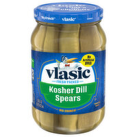 Vlasic Kosher Dill Spears Pickles, 16 Ounce