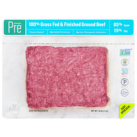 PRE Brands PRE 85% Lean Ground Beef- 100% Grass Fed, 16 Ounce