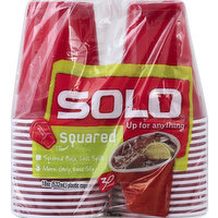 Solo Plastic Cups, 18 Ounce, 30 Each