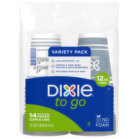 Dixie To Go Hot Cup, 14 Each