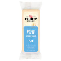 Cabot Sharp Light White Cheddar, 8 Ounce