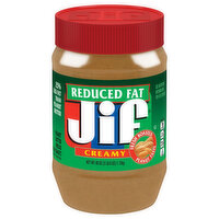 Jif Peanut Butter, Reduced Fat, Creamy, 40 Ounce