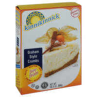 Kinnikinnick Foods Graham Cracker Style Pie Crust, 10.5 Ounce