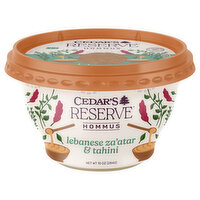 Cedar's Reserve Za'atar and Tahini Hommus, 10 Ounce