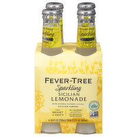 Fever-Tree Sparkling Sicilian Lemonade, 4 Each