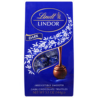 Lindt LINDOR Dark Chocolate Candy Truffles, 5.1 Ounce