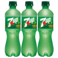 7UP Lemon Lime Soda, 6 Each