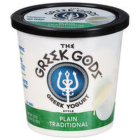 Greek Gods Plain Traditional Greek Style Yogurt, 24 Ounce