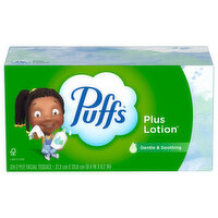 Puffs Lotion Facial Tissues, 124 Each