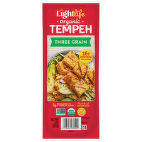Lightlife Tempeh, Three Grain, 8 Ounce