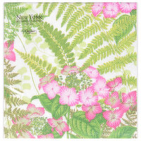 Caspari Fern Garden Cocktail Napkin, 1 Each