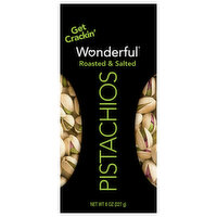 Wonderful Pistachios Roasted and Salted, 8 Ounce