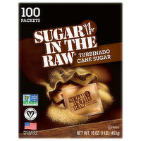 Sugar In The Raw Turbinado Cane Sugar Packets, 100 Each