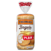 Thomas' Plain Bagels, 20 Ounce