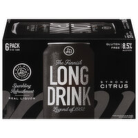 Long Drink Strong Cocktail, 6 Each
