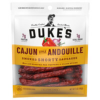 Duke's Cajun Style Andouille Smoked Shorty Sausages, 5 Ounce