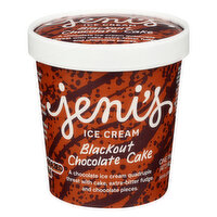 Jeni's Ice Cream, Blackout Chocolate Cake, 16 Ounce